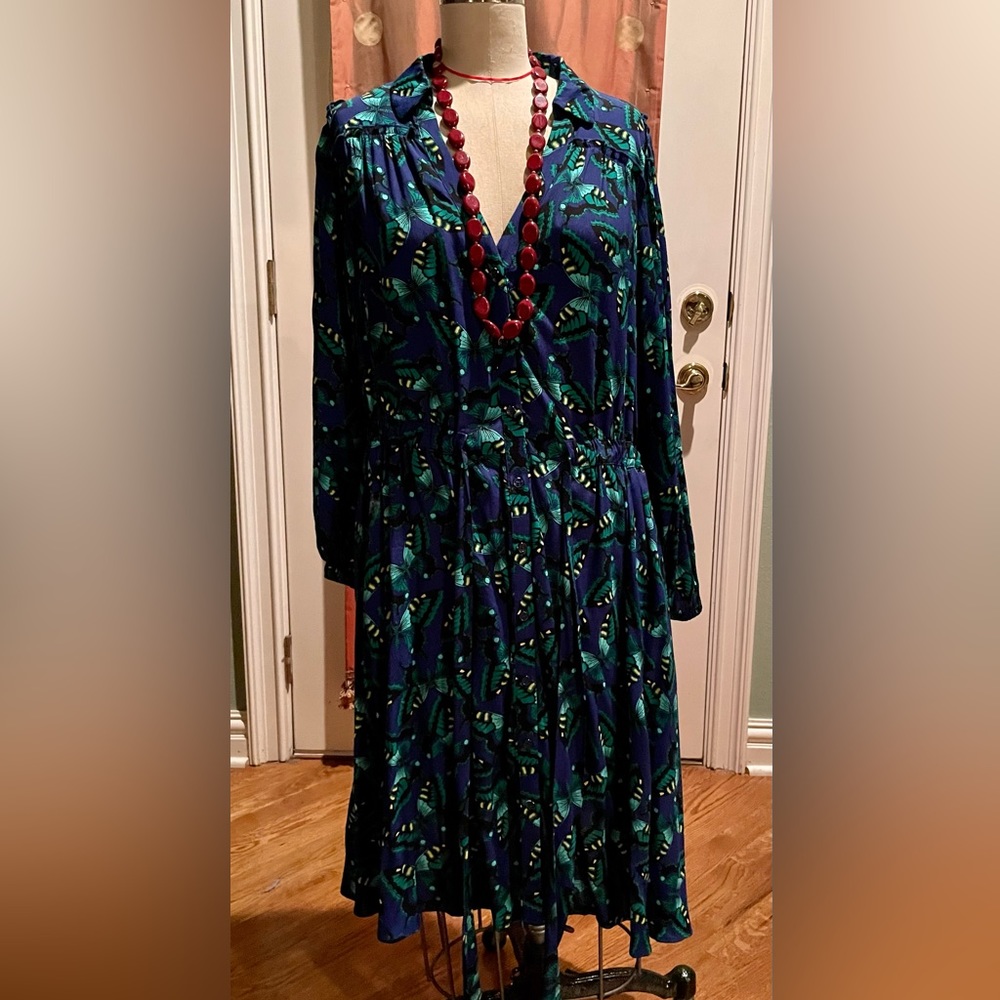 Maeve ANTHROPOLOGIE Butterfly Dress